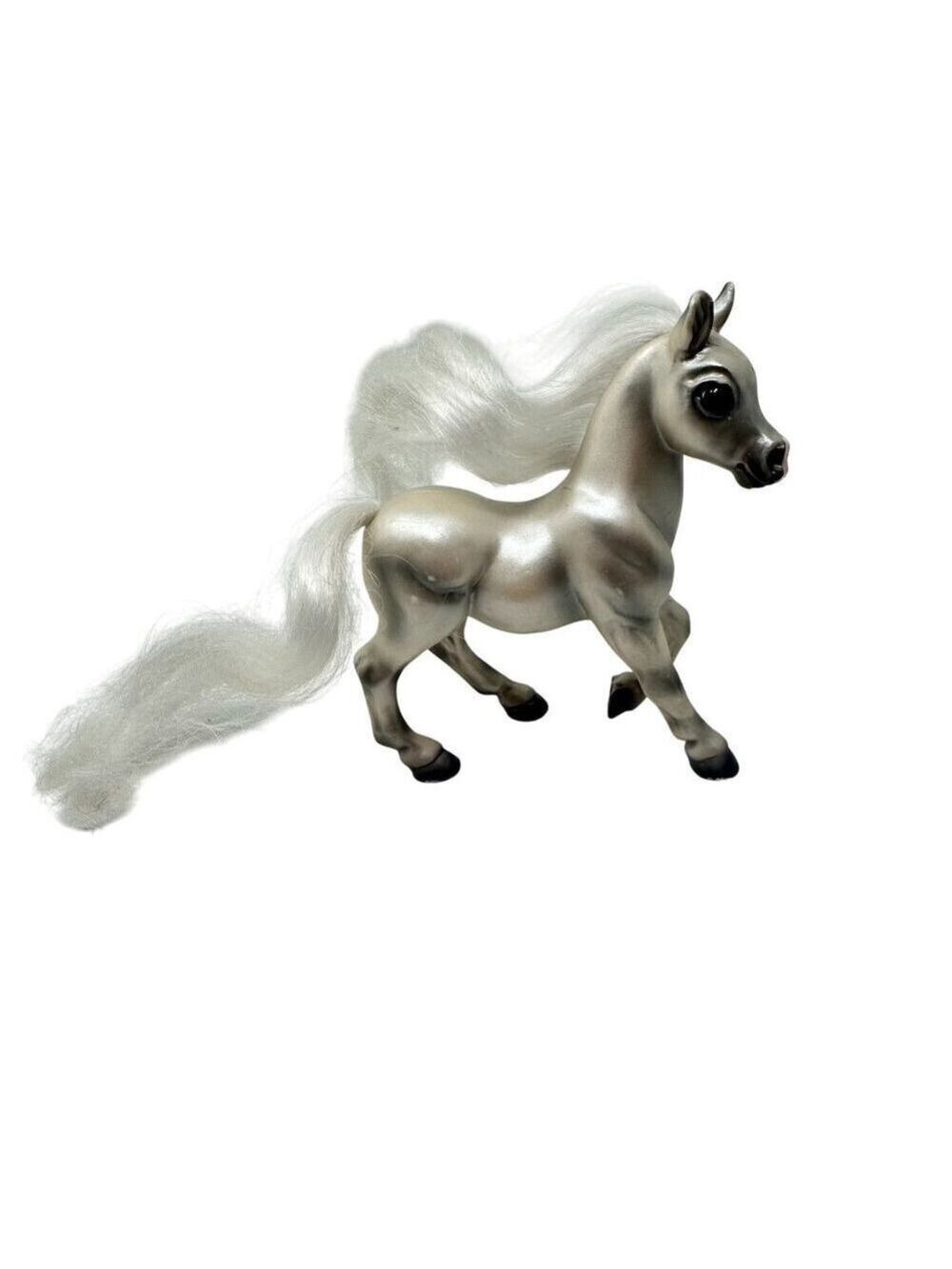 Breyer Pony Gals Aubrey Light Grey Foal Horse Figure Brushable Mane Collectible